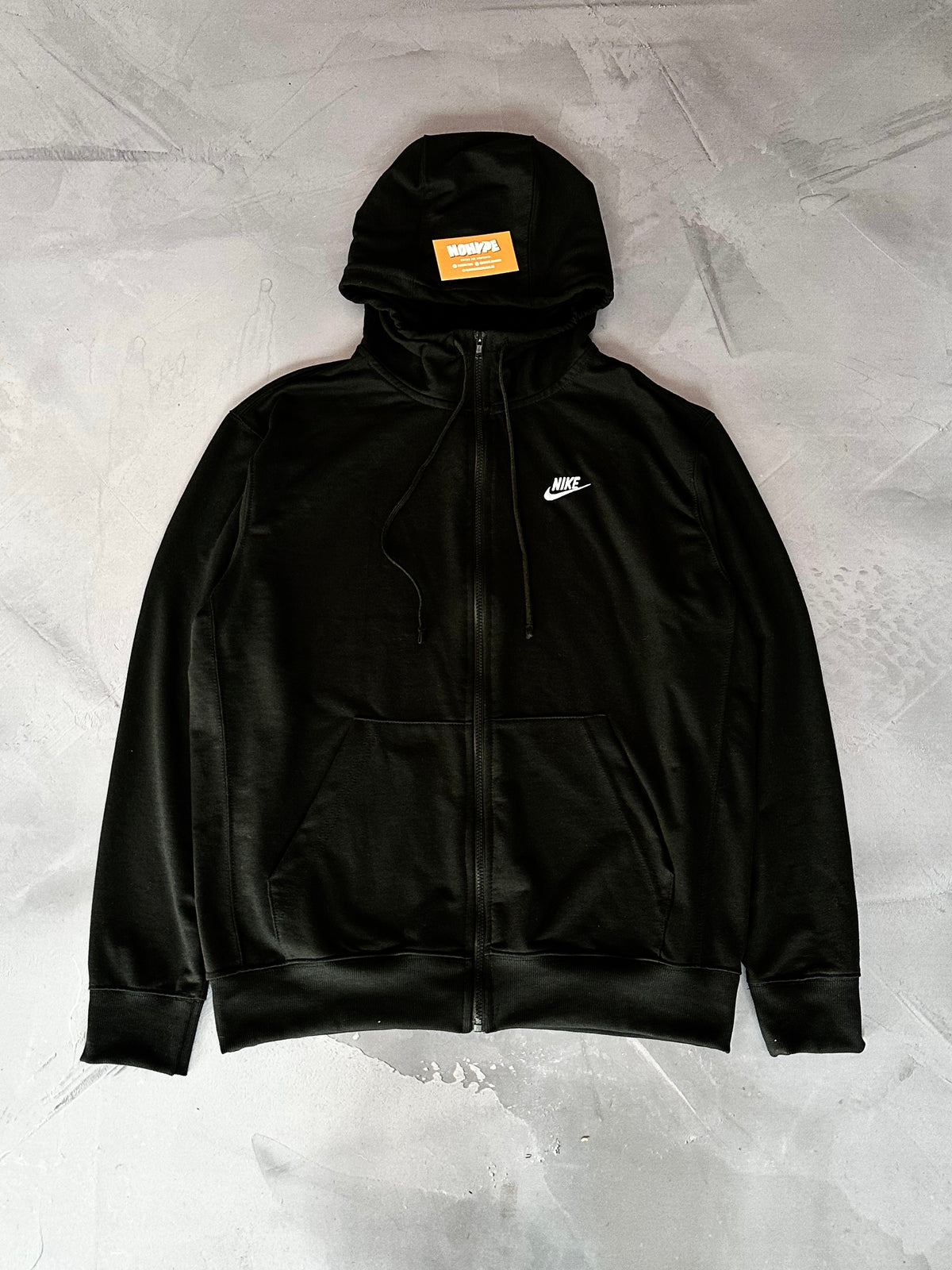 Moletom Nike Club C/Zíper 2025 - Preto