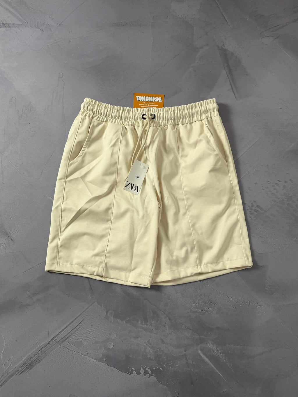 Shorts Tactel Zara - Bege