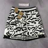 Shorts Jordan Diamond Dri Fit - White Black