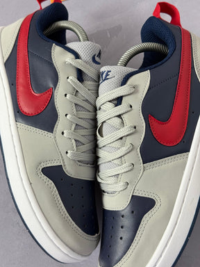 Tênis Nike Borough - Cinza/Vermelho/Azul