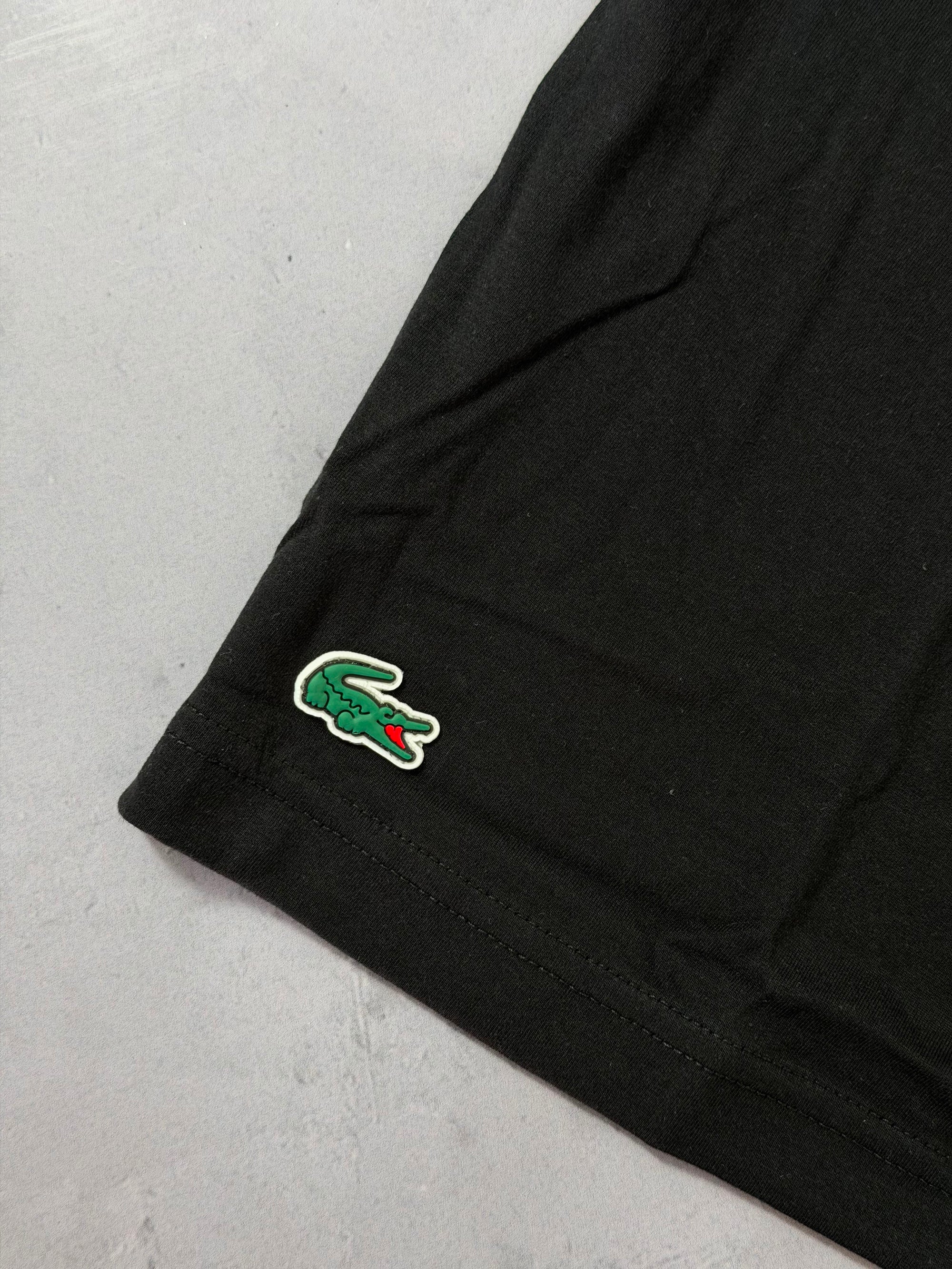 Camiseta Lacoste x Djokovic 02 - Preto