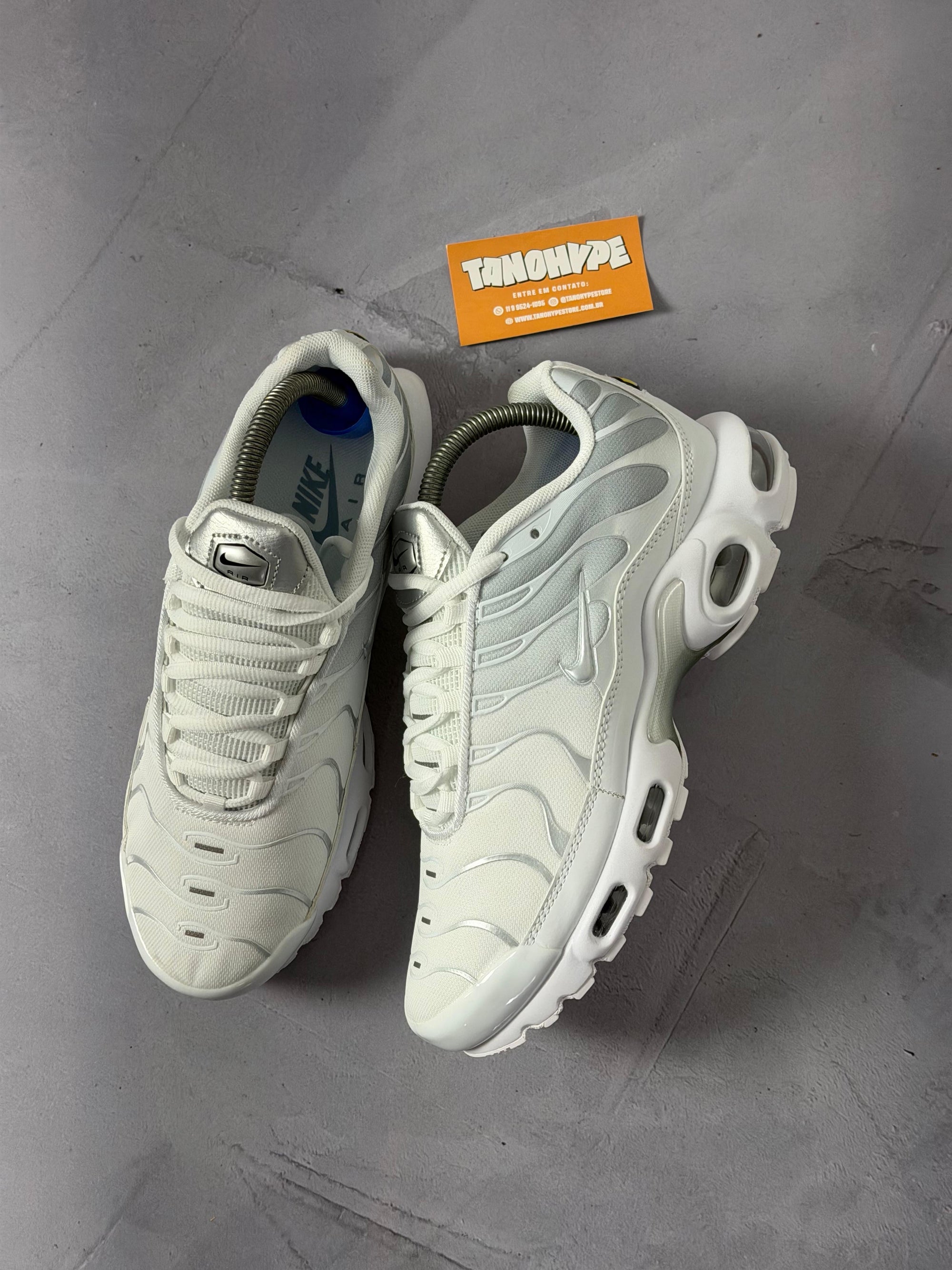 Tênis Nike Air Max Plus TN - Pure Platinum