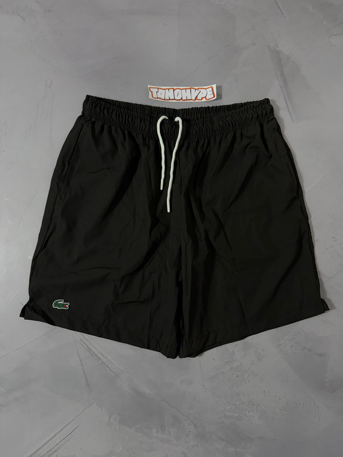 Shorts Tactel Lacoste Sport - Preto