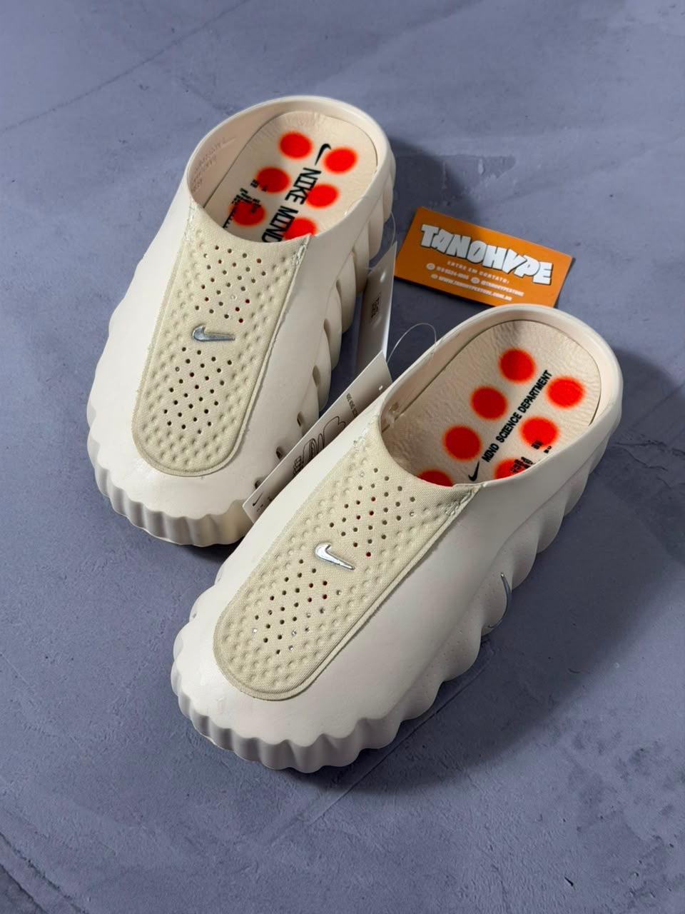 Chinelo Slide Nike Mind 001 - Bege