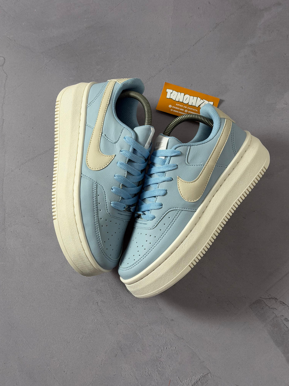 Tênis Nike Court Vision Alta - Azul