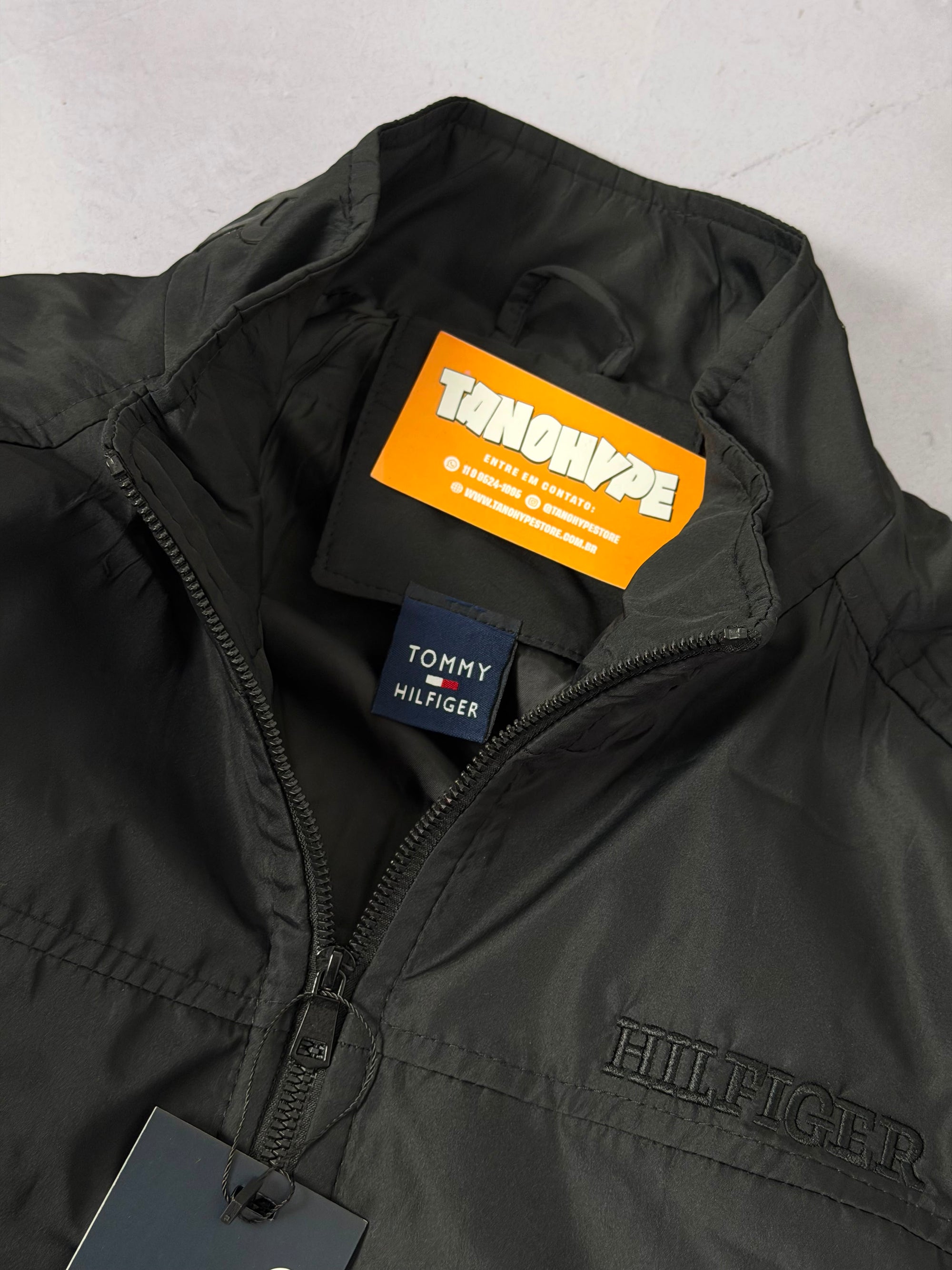 Jaqueta Velejador Tommy Hilfiger - All Black