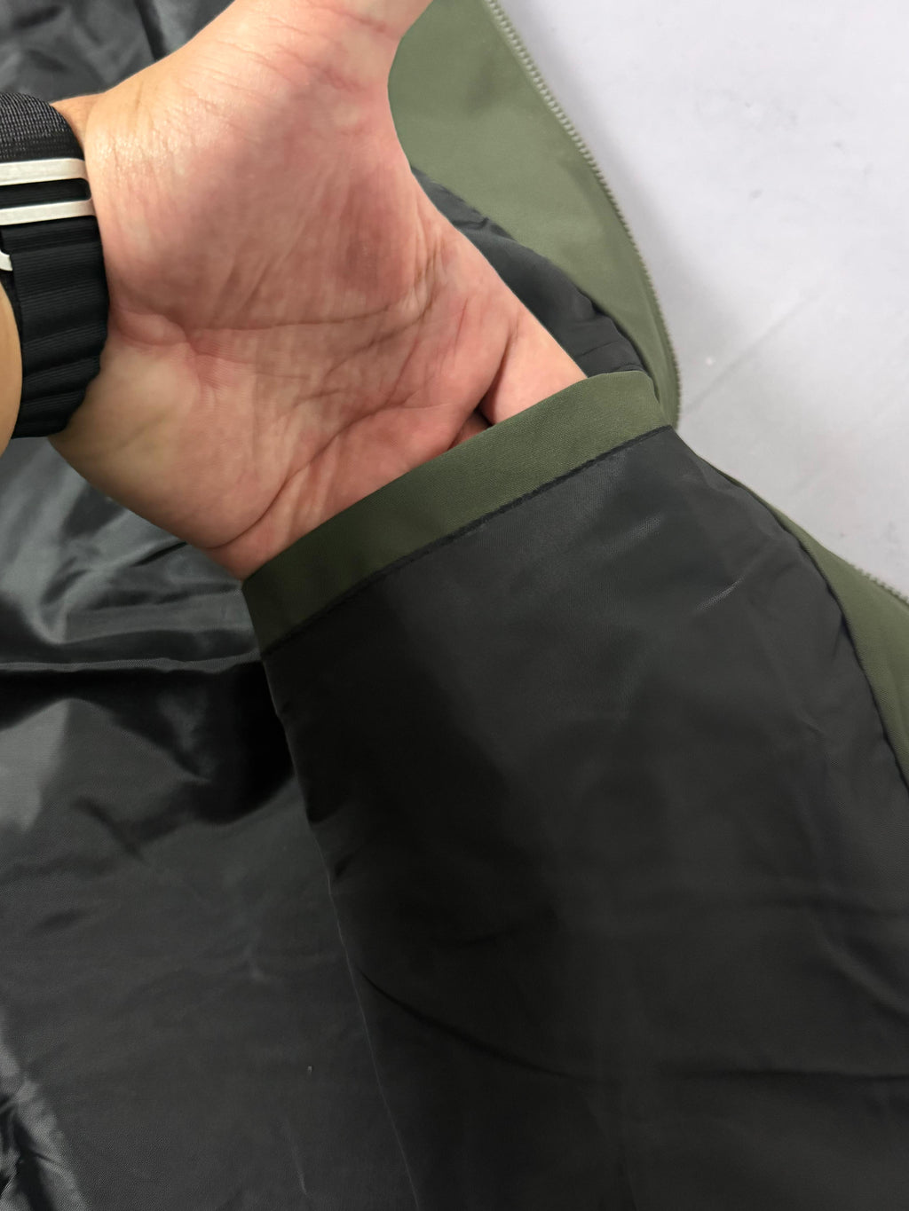 Jaqueta Zara Verde Militar