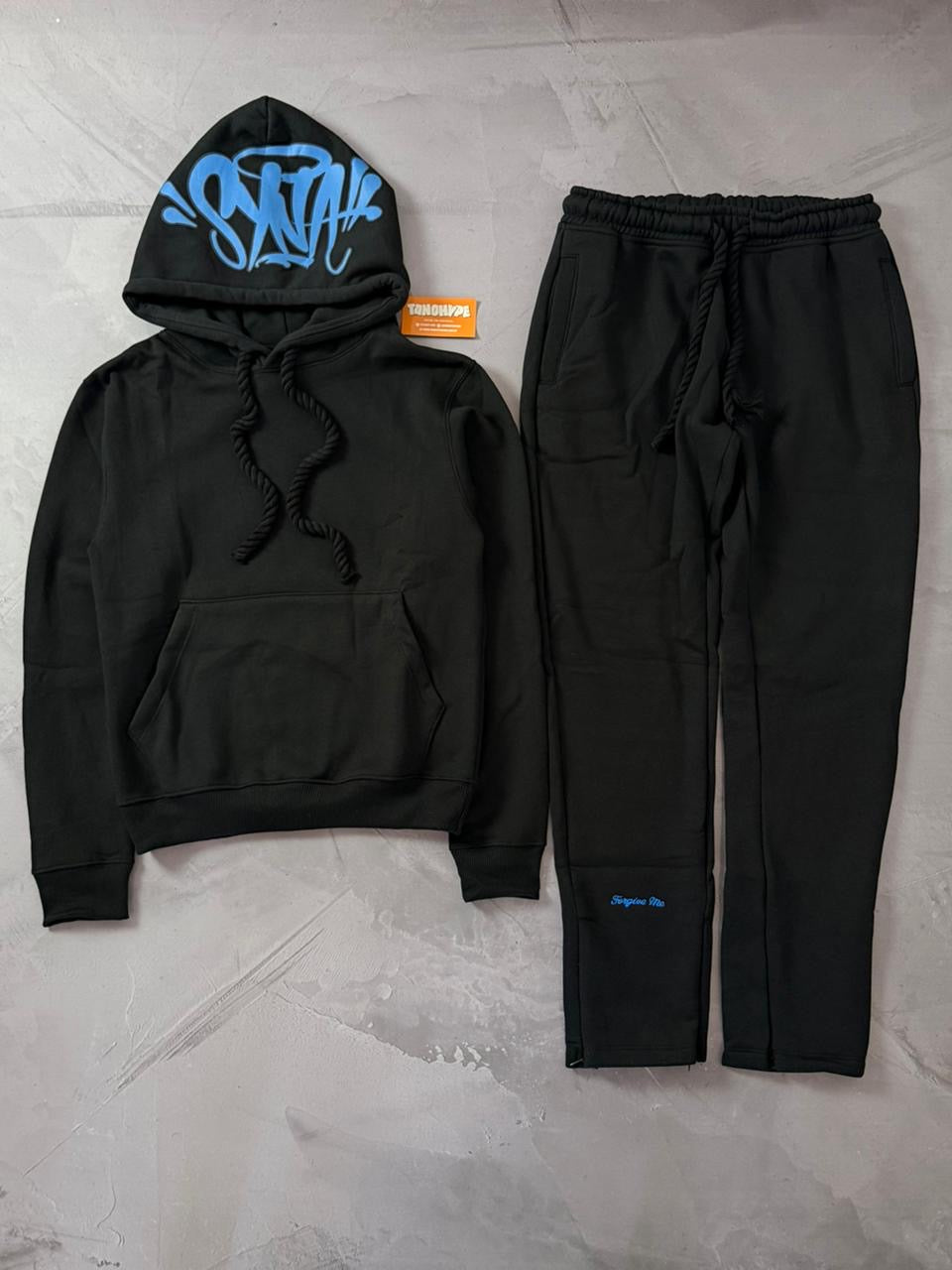 Conjunto Syna World - Preto e Azul