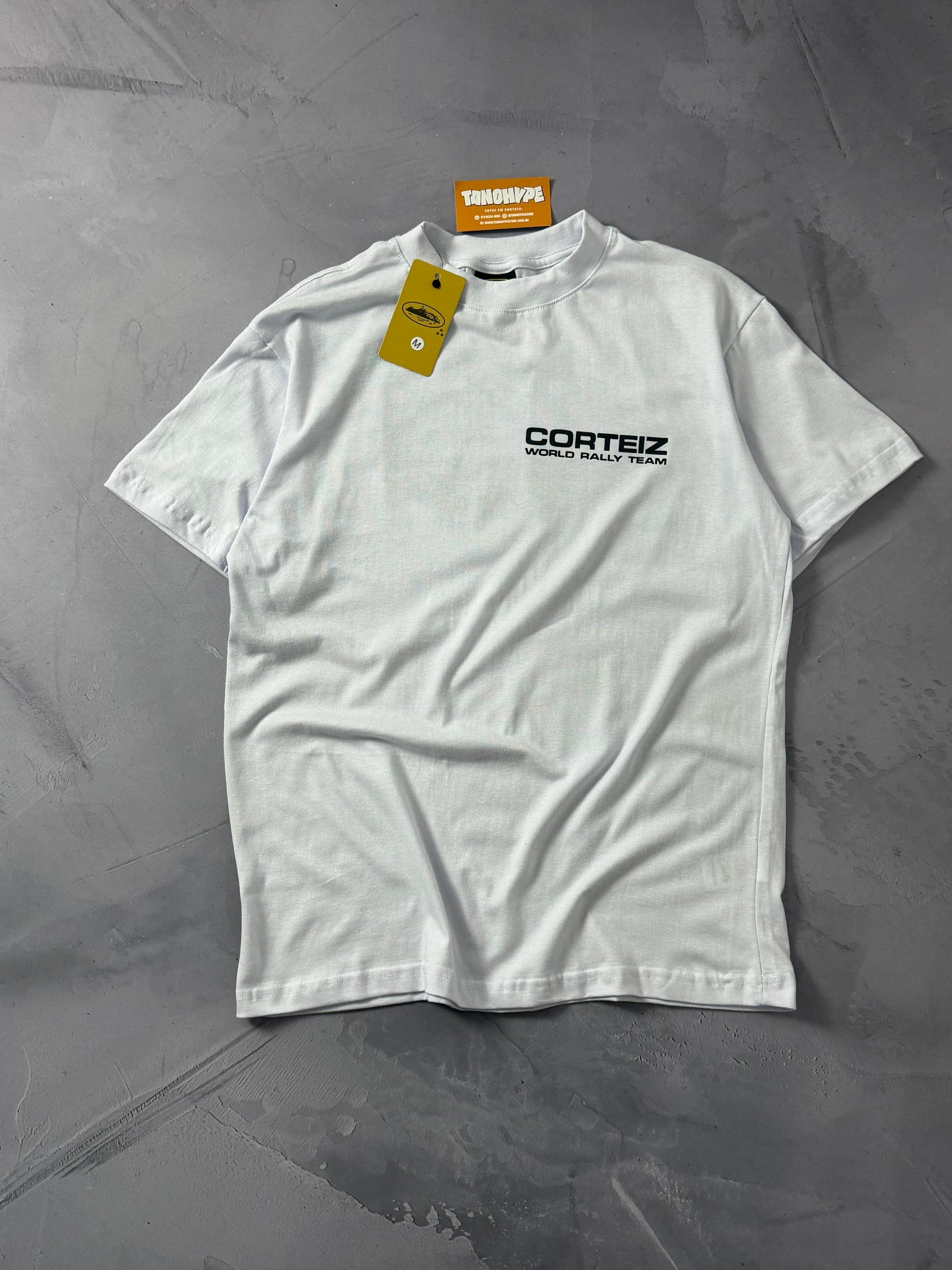 Camiseta Corteiz Rally - Branco