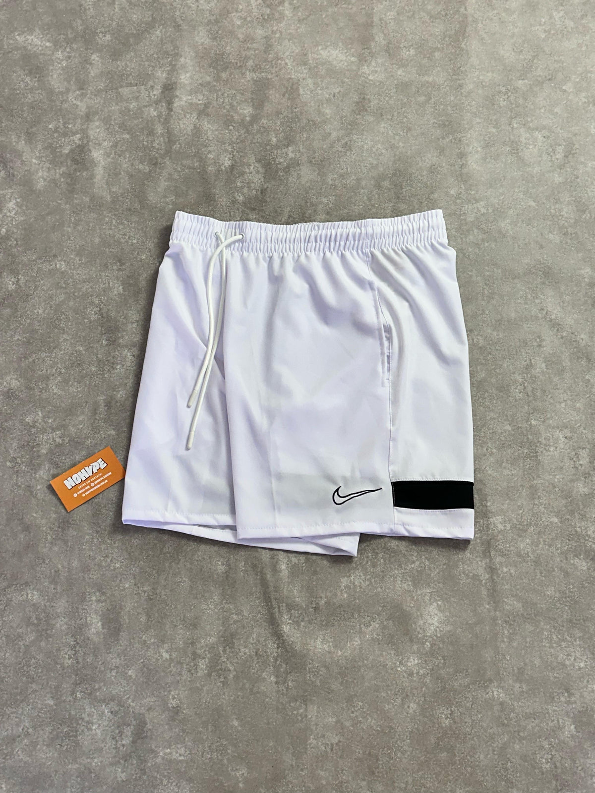 Shorts Tactel Nike Academy - Branco