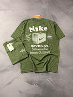 Camiseta Nike Moving - Verde