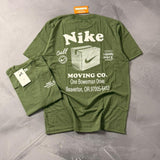 Camiseta Nike Moving - Verde