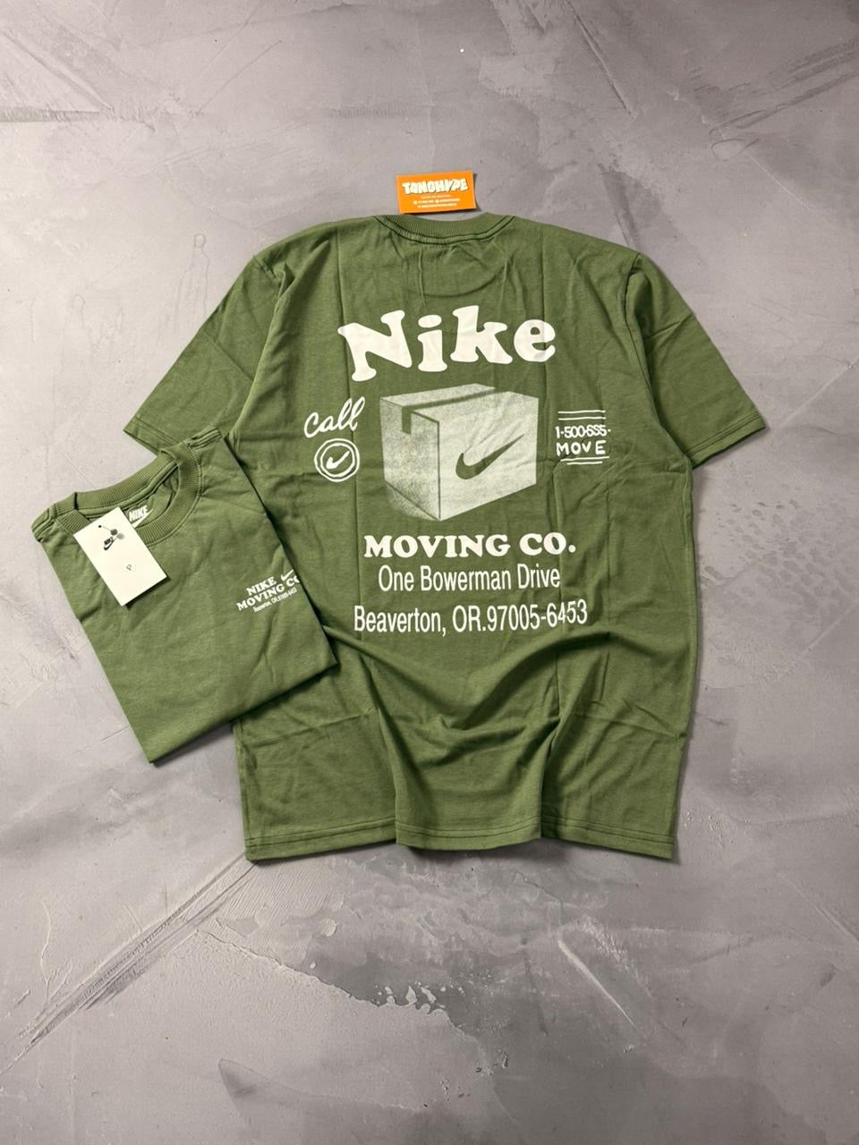 Camiseta Nike Moving - Verde