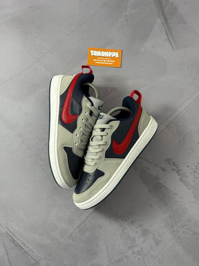 Tênis Nike Borough - Cinza/Vermelho/Azul