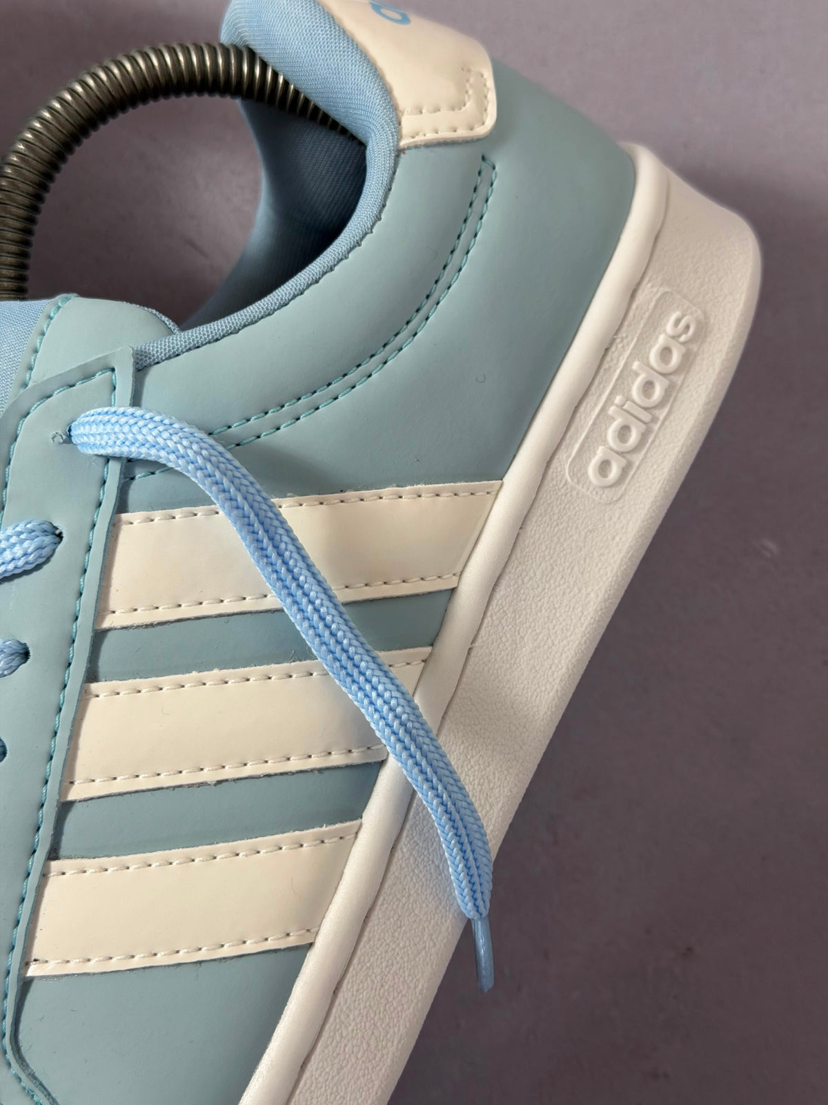 Tênis Adidas Grande Court - Azul Bebê