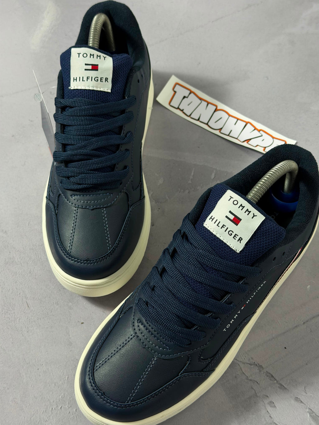 Tênis Tommy Hilfiger Basket Core - Azul Marinho