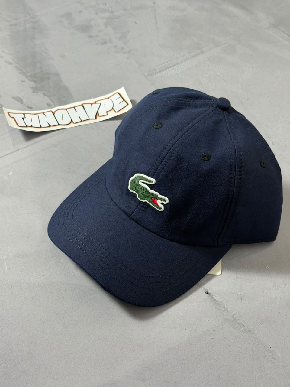 Boné Lacoste Tennis Novak Djokovic - Azul Marinho