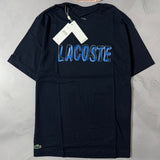 Camiseta Lacoste Printed - Azul Marinho