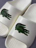 Chinelo Slide Lacoste - OffWhite