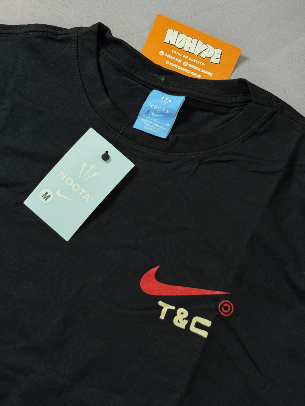 Camiseta Nike x Nocta Souvenir Cactus - Preto