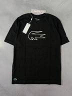 Camiseta Lacoste x Djokovic 02 - Preto