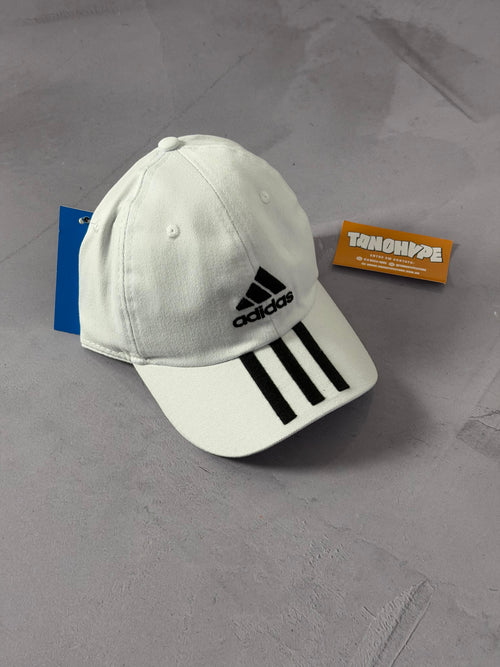 Boné Adidas 3 Listras - Branco