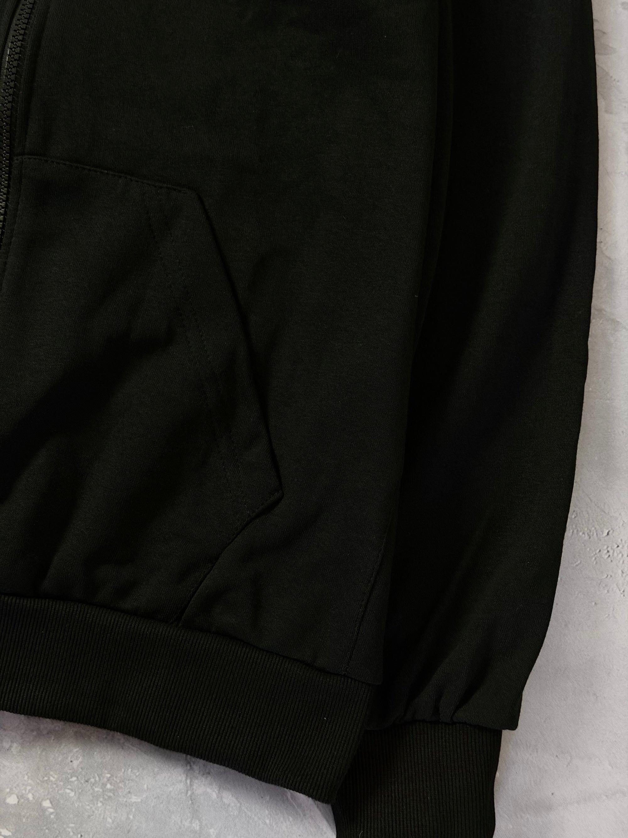Moletom Nike Club C/Zíper - Preto