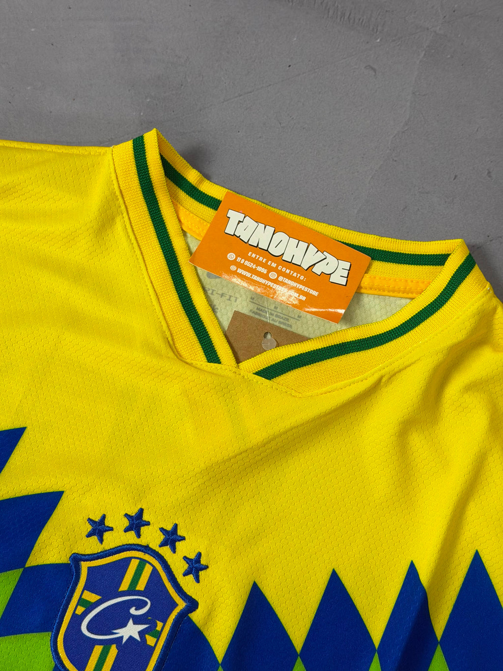 Camisa BRA x CORTEIZ - Amarela