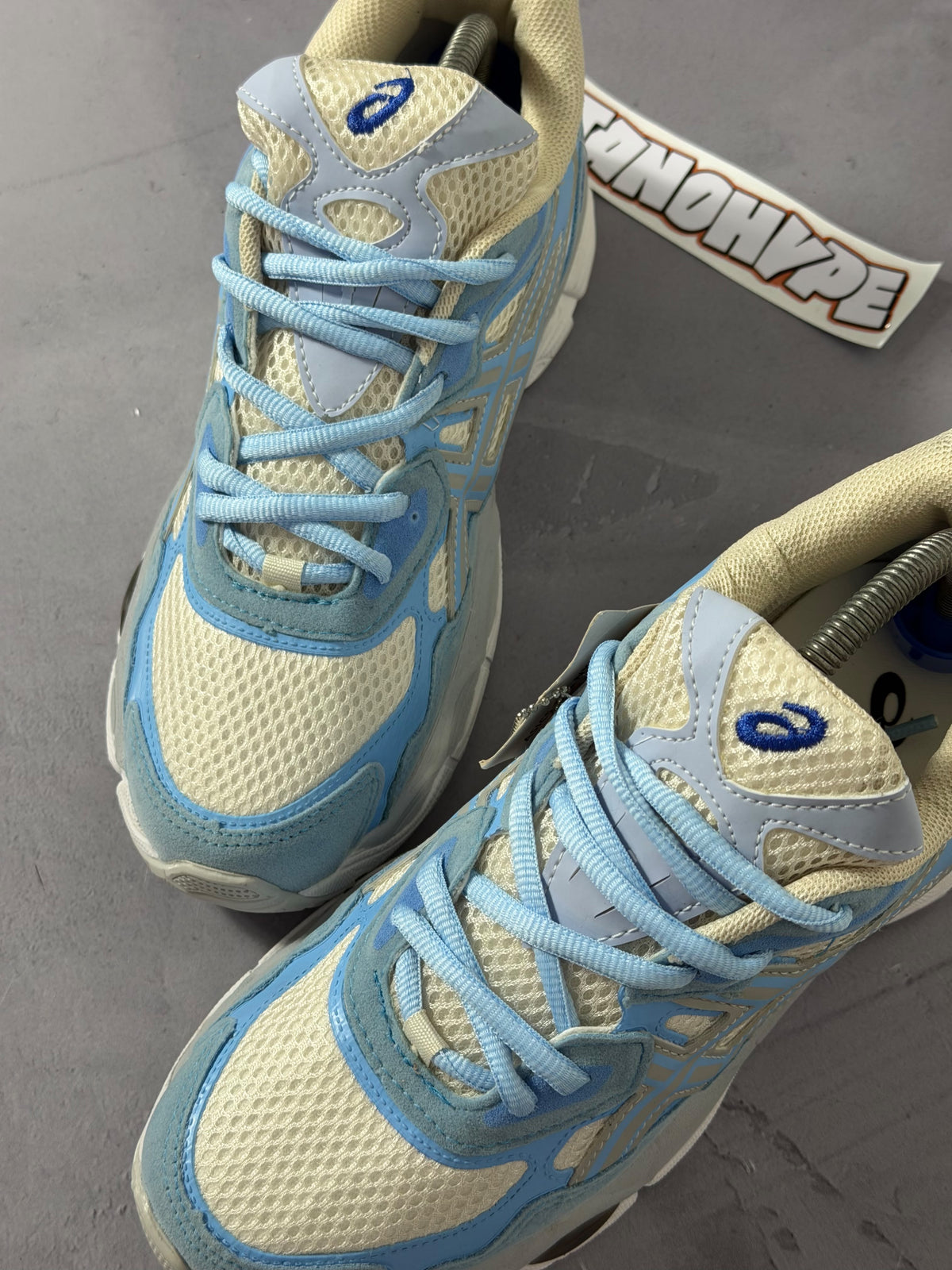 Tênis Asics Gel - Azul 2 Cadarços