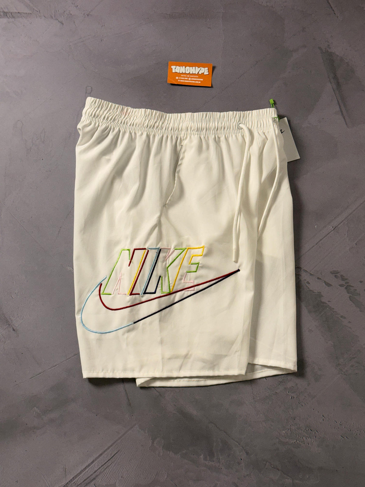 Shorts Tactel Nike Color - Branco