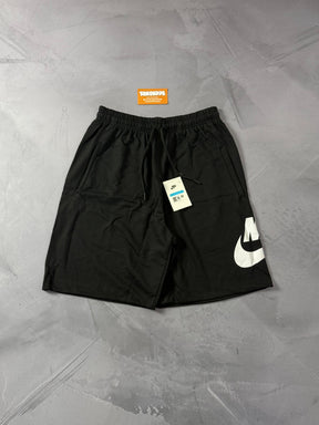 Shorts Moletom Nike Icon - Preto
