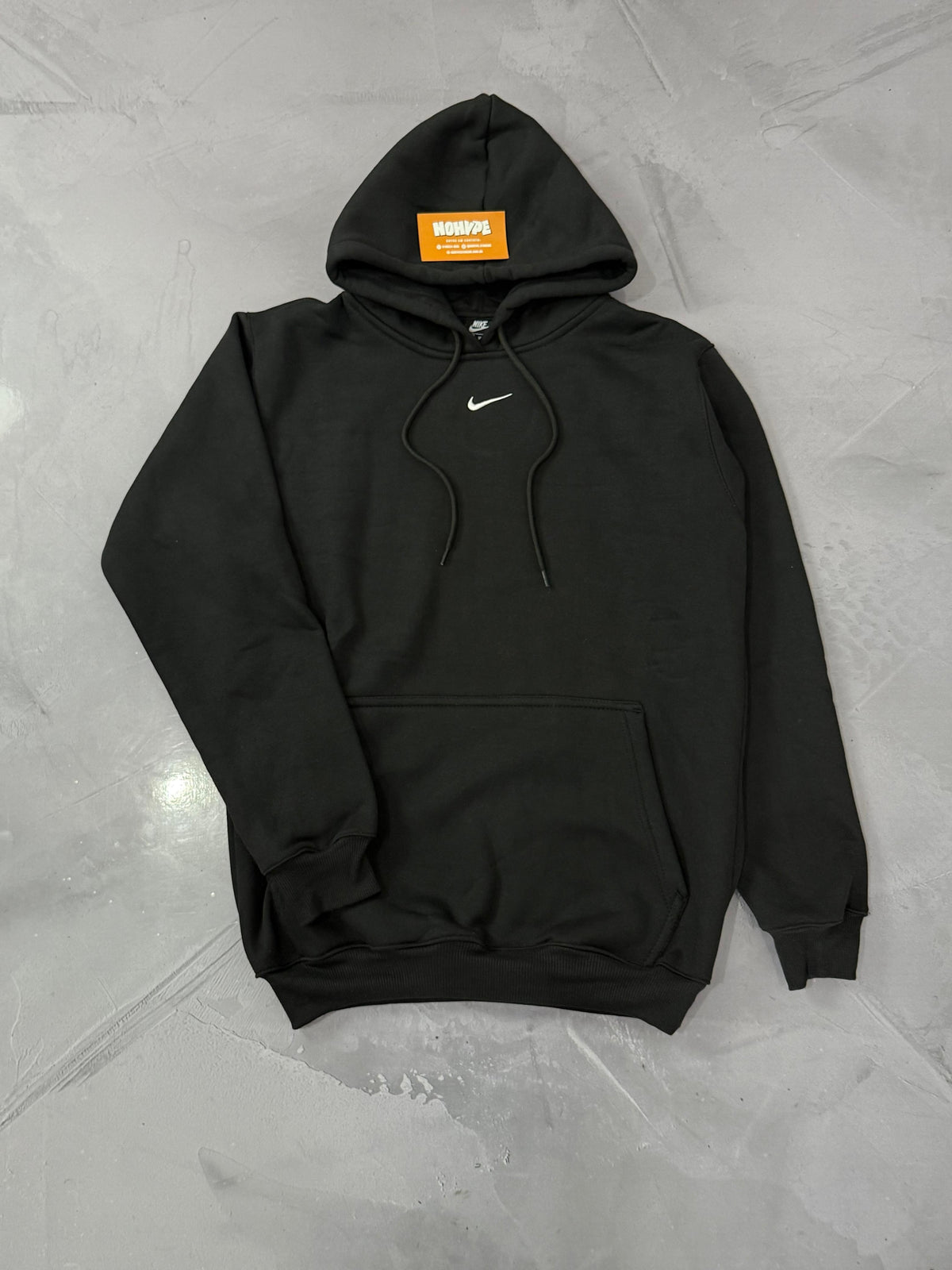 Moletom Nike Essentials Bordado - Preto