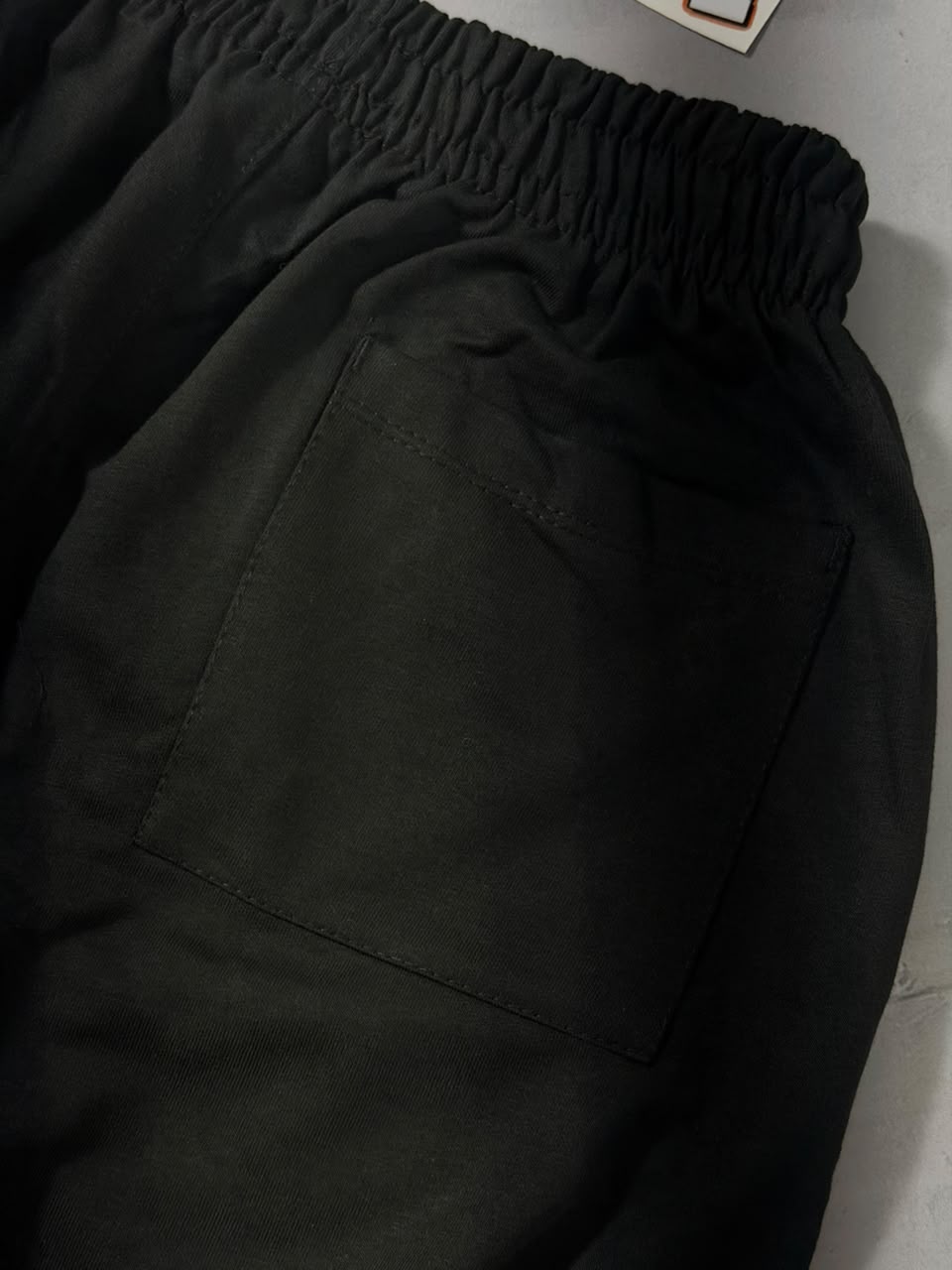 Shorts Tactel Adidas Logo - Preto