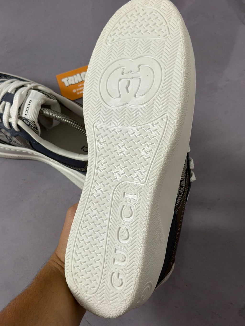 Tênis Gucci - Azul Marinho