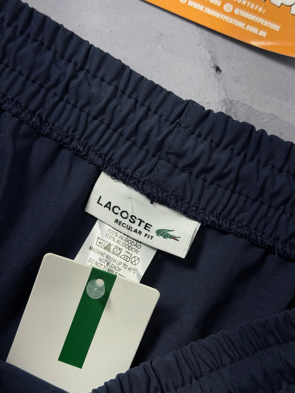 Shorts Tactel Lacoste - Azul Marinho