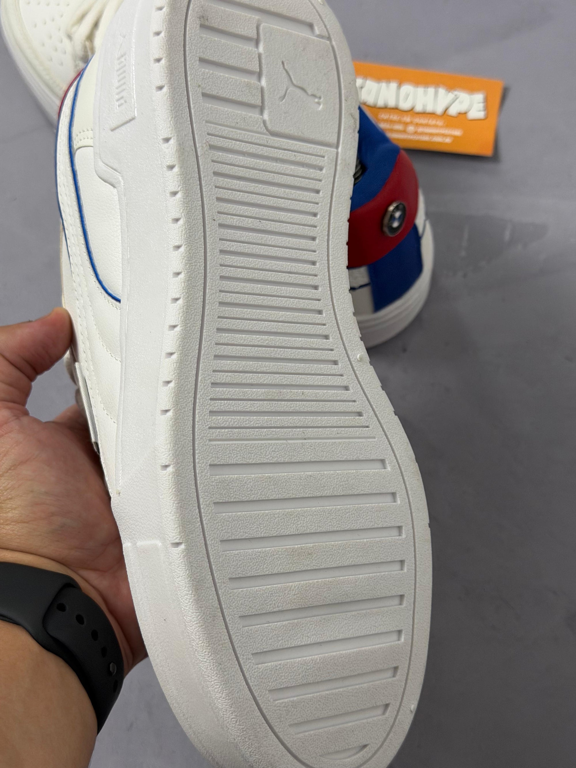 Tênis Puma BMW M Motorsport Caven 2.0 - Branco/Royal