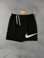 Shorts Moletom Nike Big Swoosh - Preto