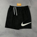 Shorts Moletom Nike Big Swoosh - Preto