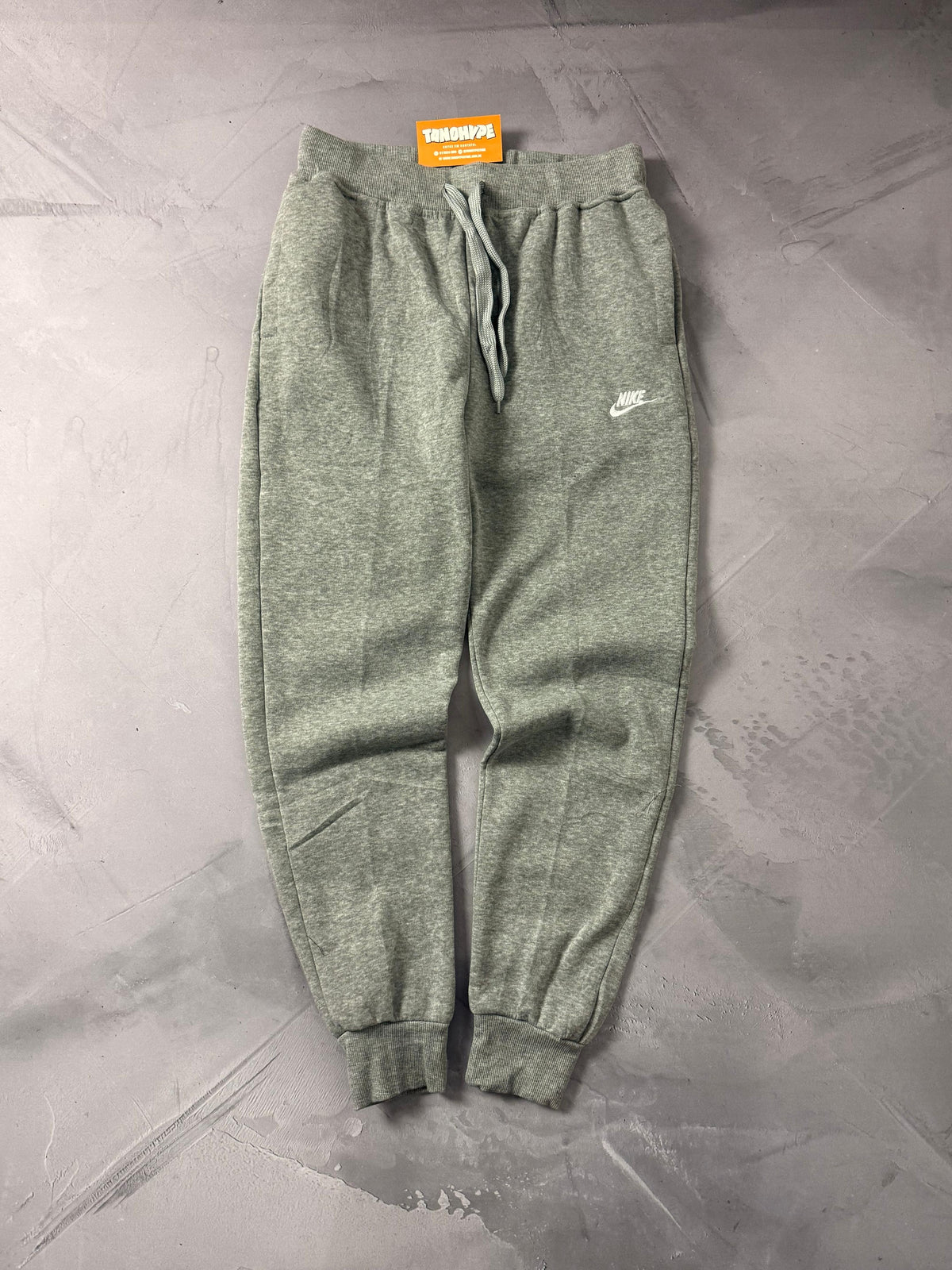 Calça Moletom Nike Club - Cinza Mescla