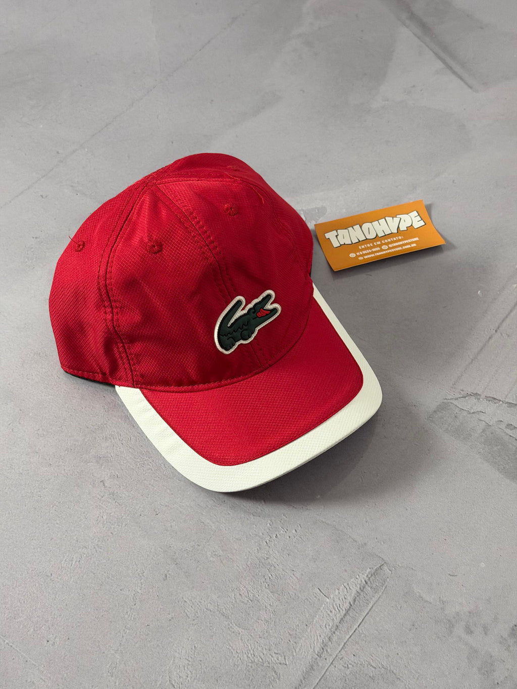 Boné Lacoste Classic Sport - Vermelho