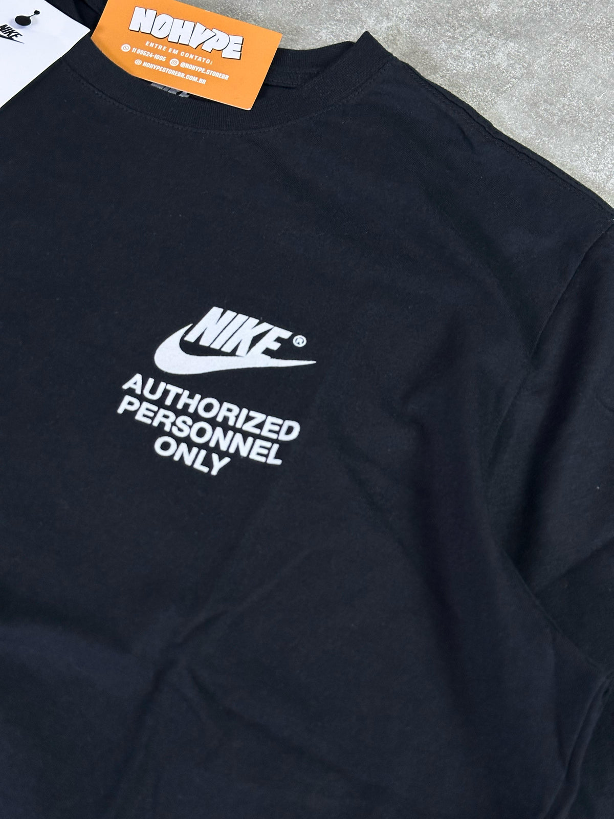 Camiseta Nike Authorized - Preto