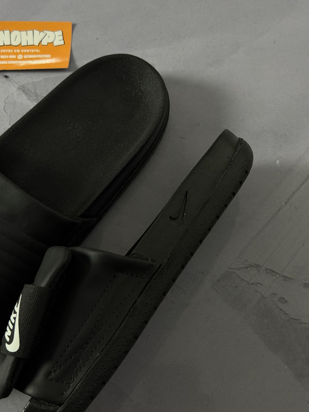 Chinelo Slide Nike Offcourt Adjust - Preto