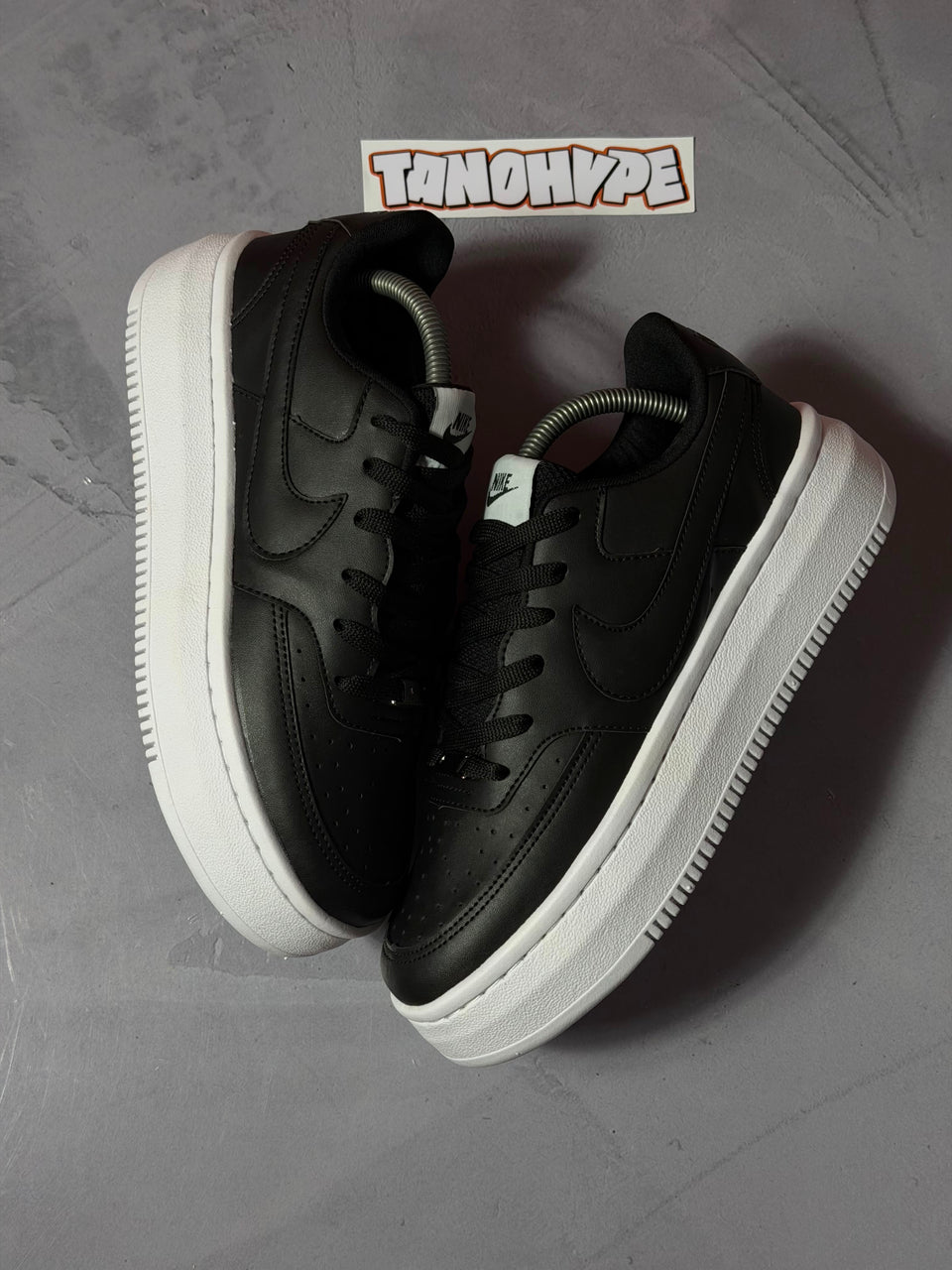 Tênis Nike Court Vision Alta - Preto/Branco