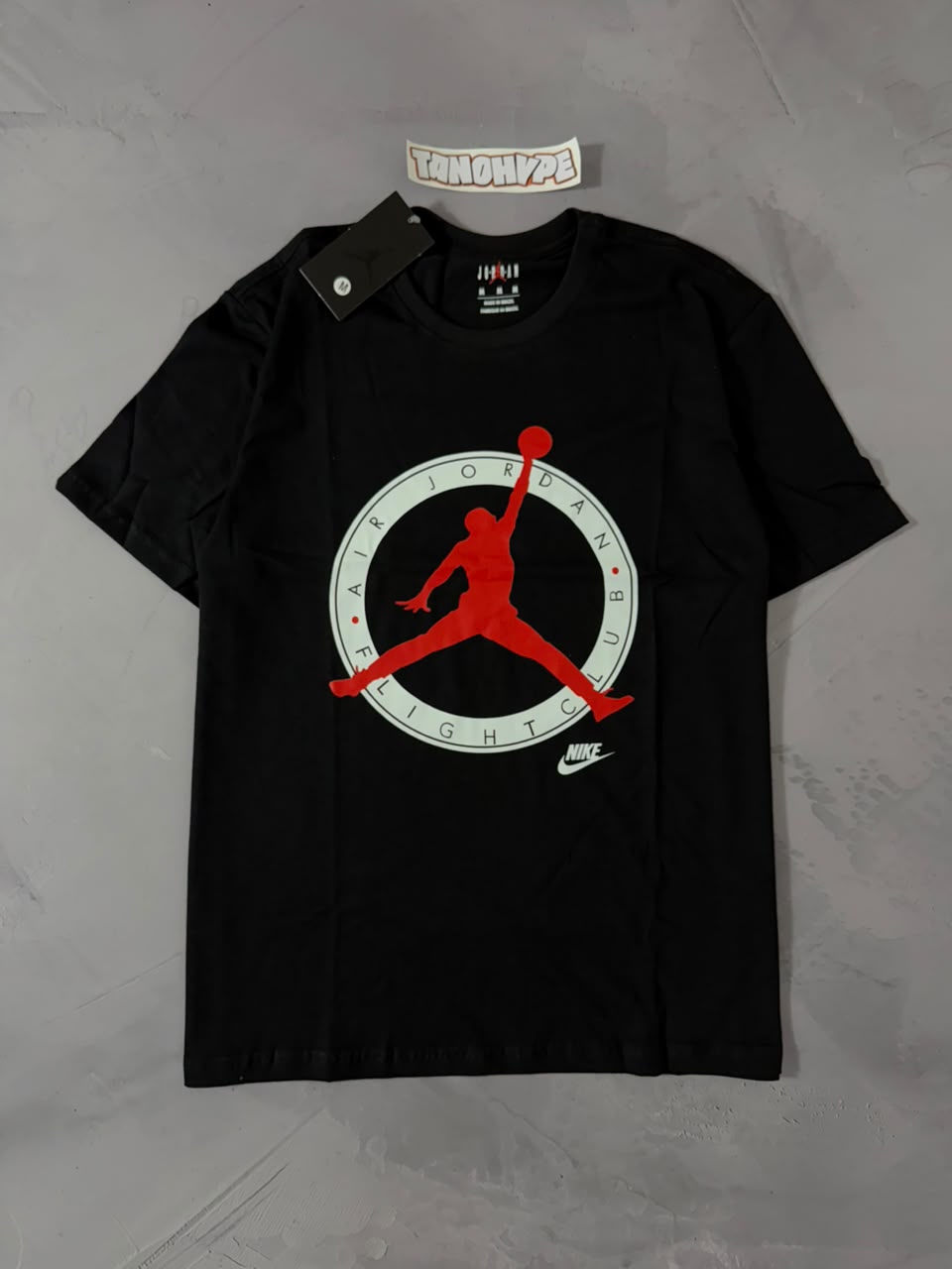 Camiseta Jordan Flight Club - Preto