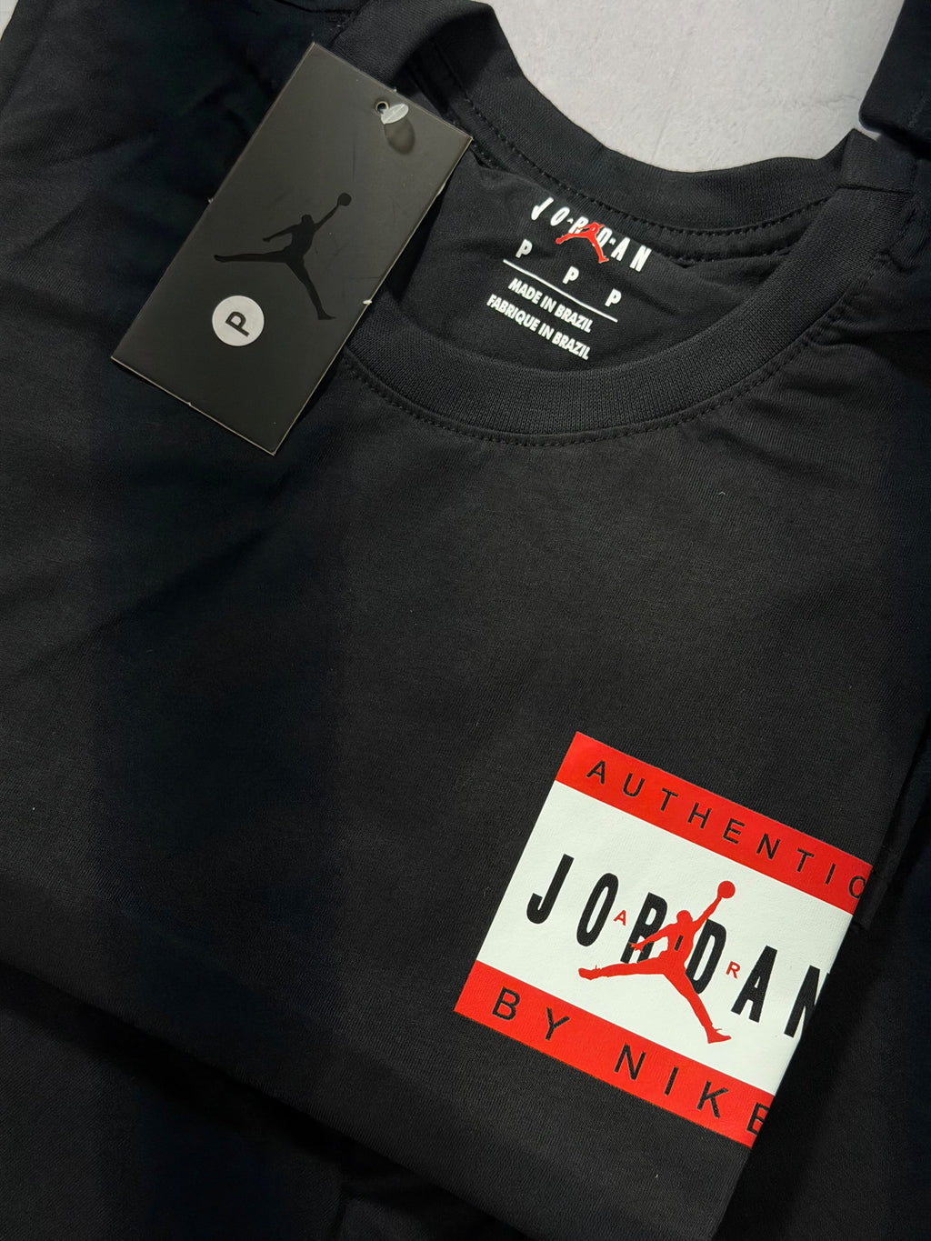 Camiseta Jordan Authentic - Preto