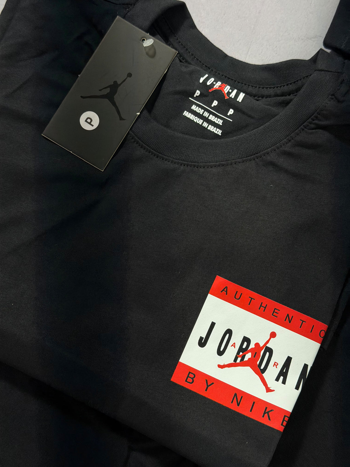 Camiseta Jordan Authentic - Preto