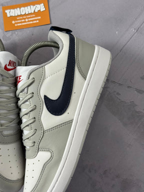 Tênis Nike Borough - Cinza/Branco/Azul
