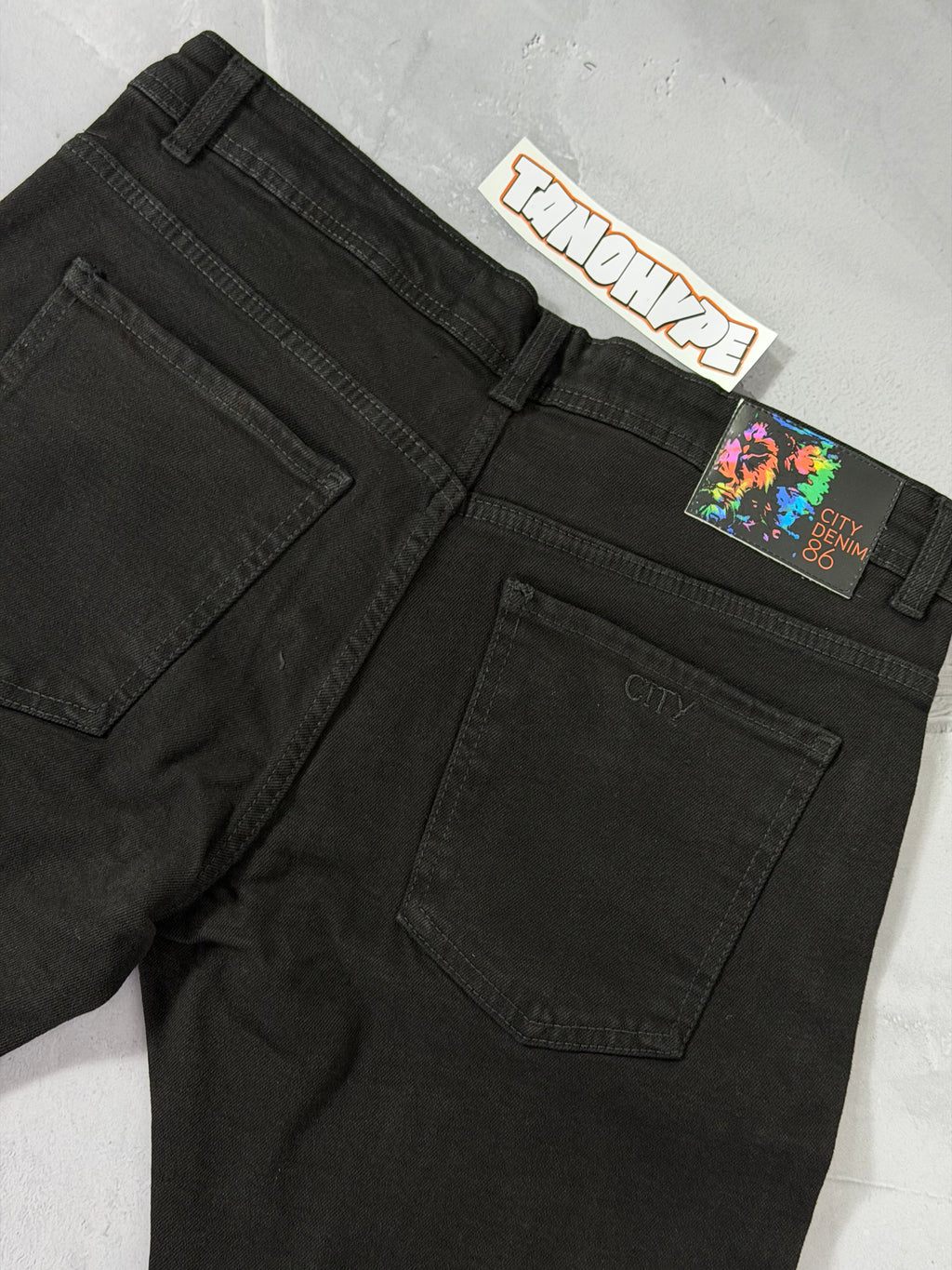 Calça Jeans City Denim - Preto 02