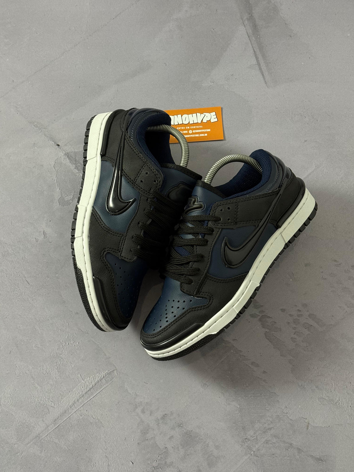Tênis Nike Dunk Twist - Preto e Azul