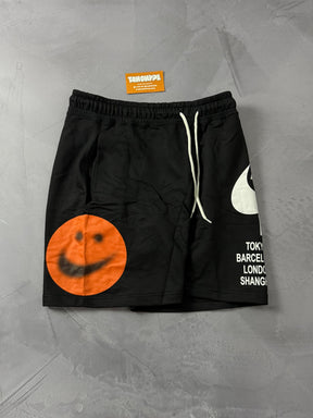 Shorts Moletom Nike World Tour - Preto